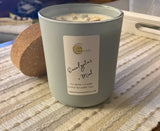 Eucalyptus + Mint Coconut /Soy Cream Aura Candle